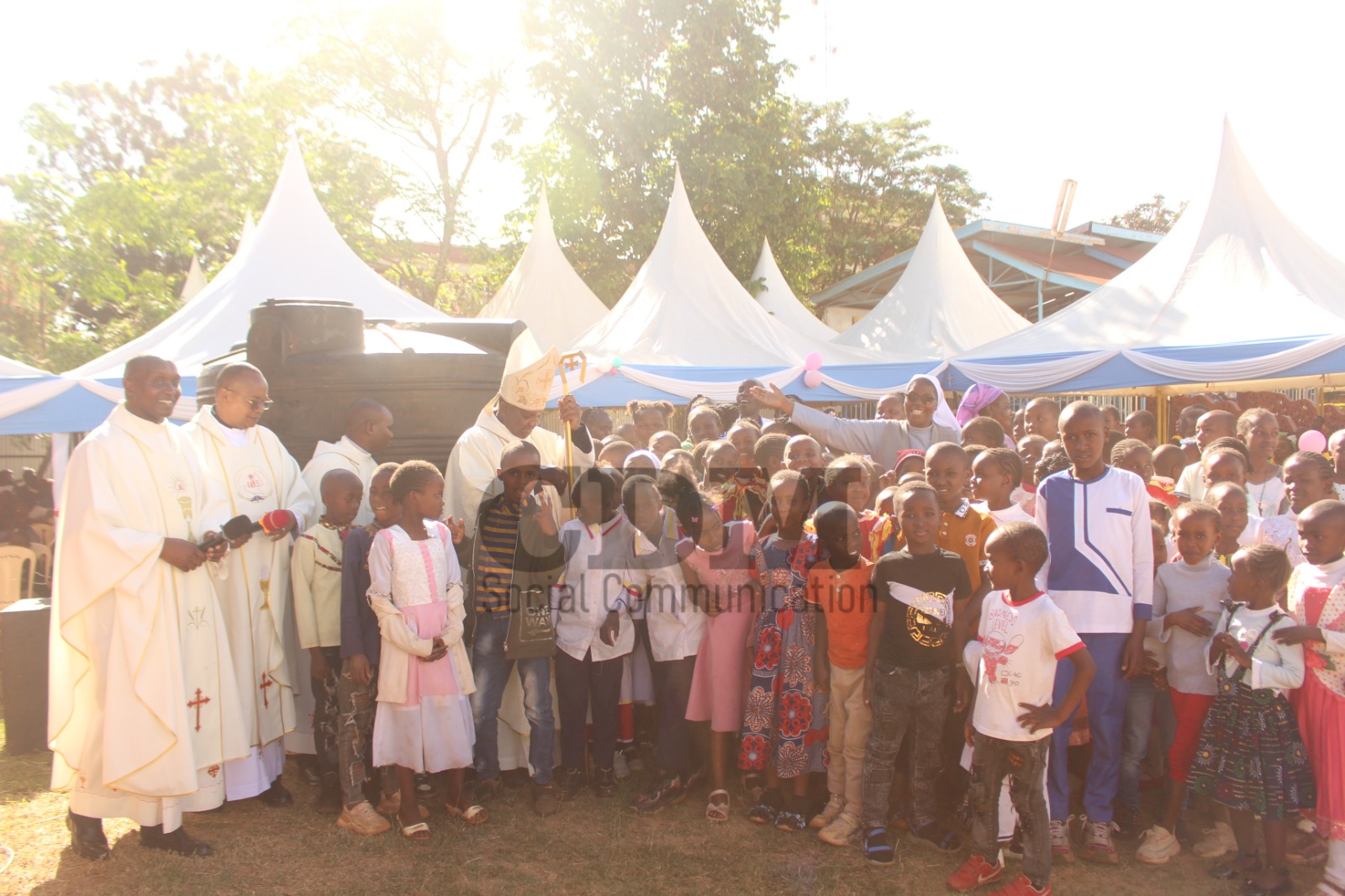 Children Sunday Celebration with clergy